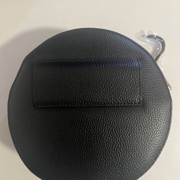 Bandolier Ricky Black Round Belt Bag (silver trim) - Picture 5 of 10